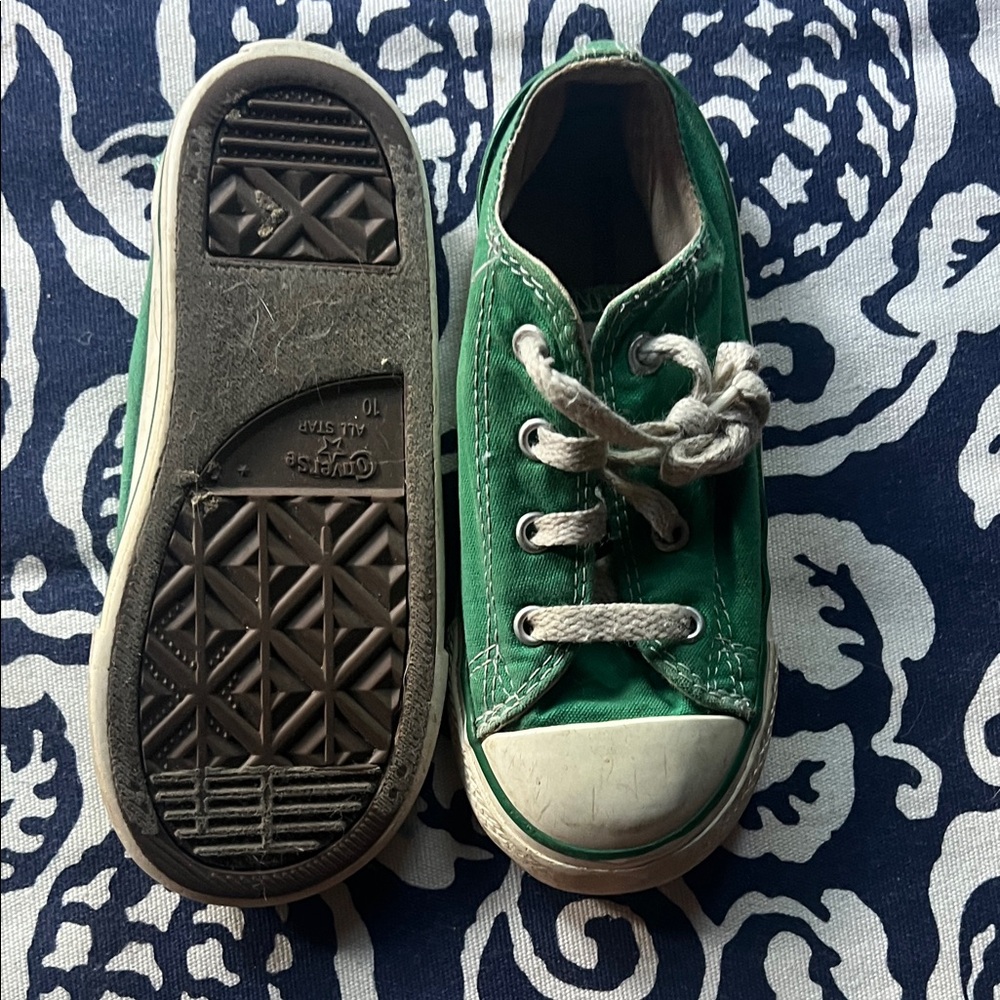 Converse Green Kids Sneakers